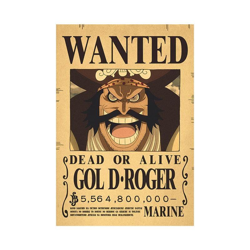 Gol D. Roger - Avis de recherche