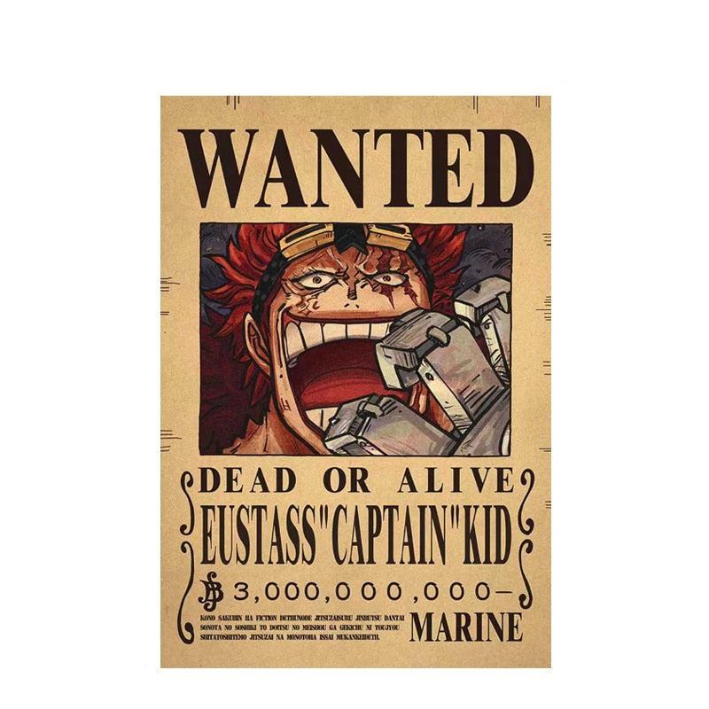 Eustass "Captain" Kid - Avis de recherche