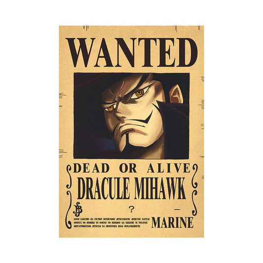 Dracule Mihawk - Avis de recherche