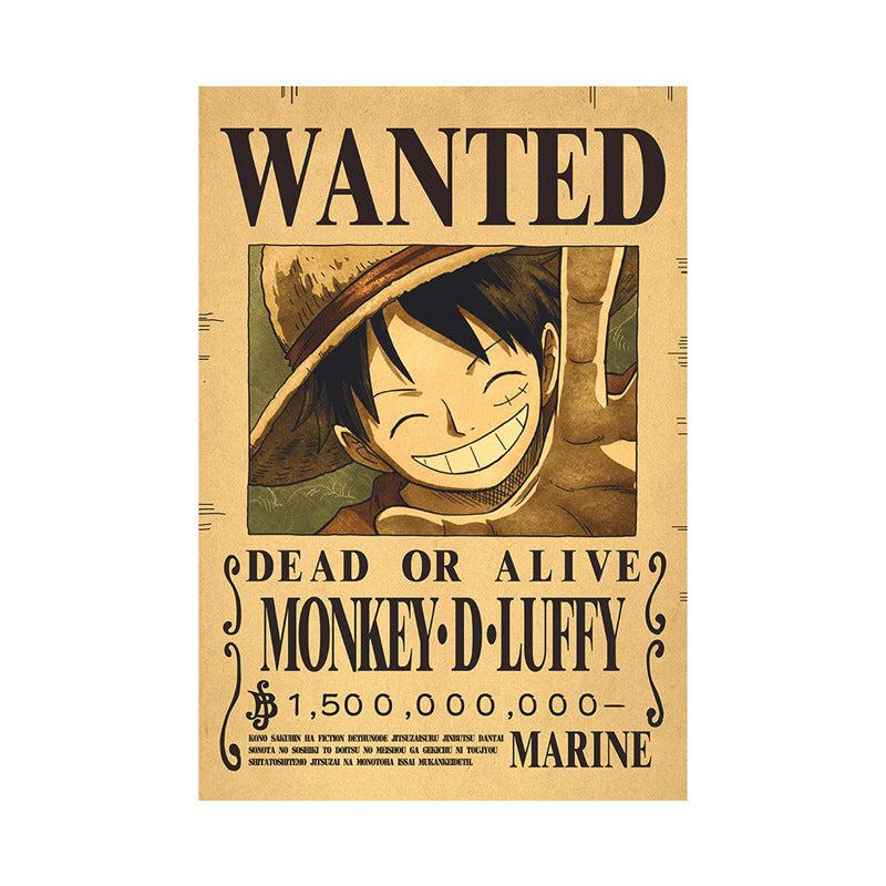 Monkey D. Luffy - Avis de recherche