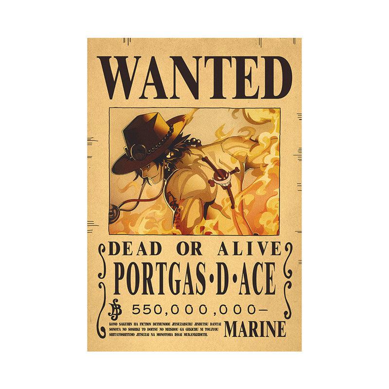 Portgas D. Ace - Avis de recherche